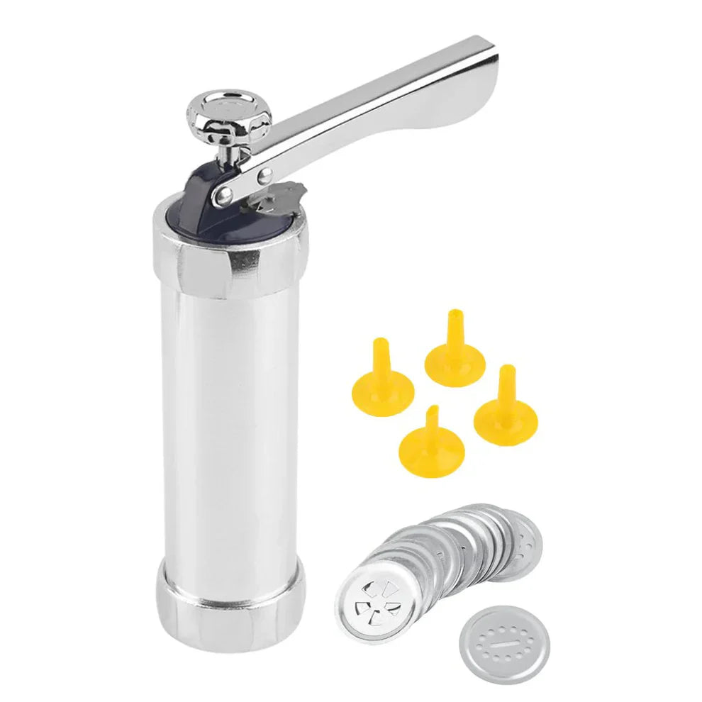 PressBake – Aluminium Cookie Press Set – Precision Baking Tool