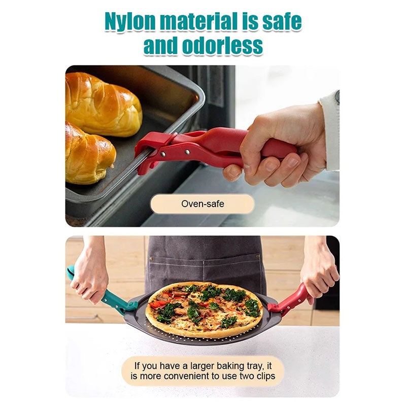 GripGuard Clip - Bowl Holder Tool - Kitchen Style - Anti Scald Grip
