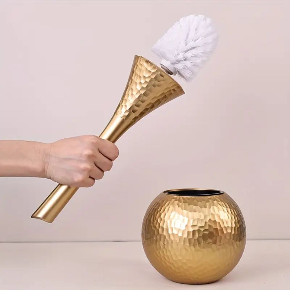 Gleamira – Elegant Toilet Brush with Concealed Holder