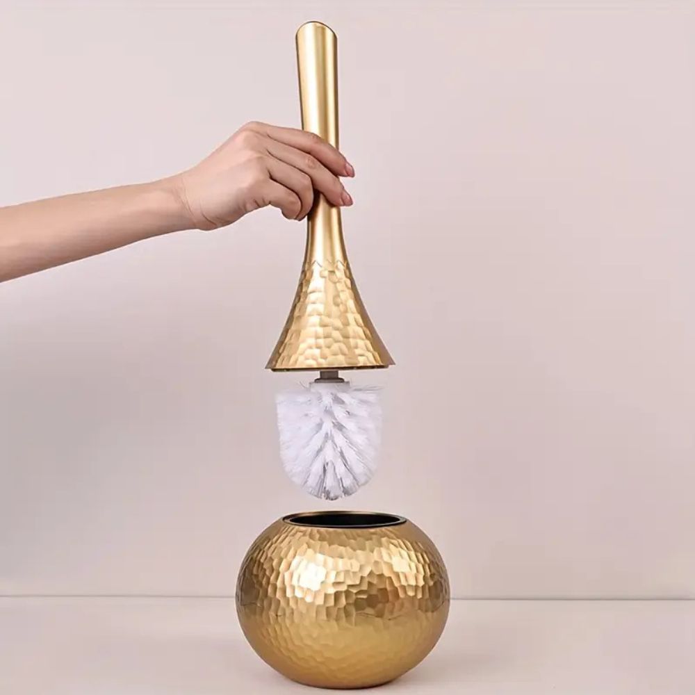 Gleamira – Elegant Toilet Brush with Concealed Holder