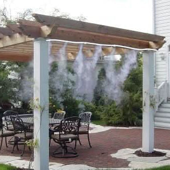 MistFlow Pro – Outdoor Cooling Irrigation System – Fine Mist Garden Solution
