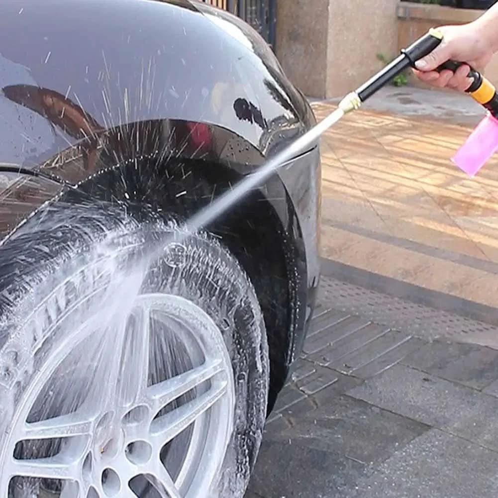 PowerFlow Nozzle - Water Spray Gun - Garden Style - Adjustable Jet