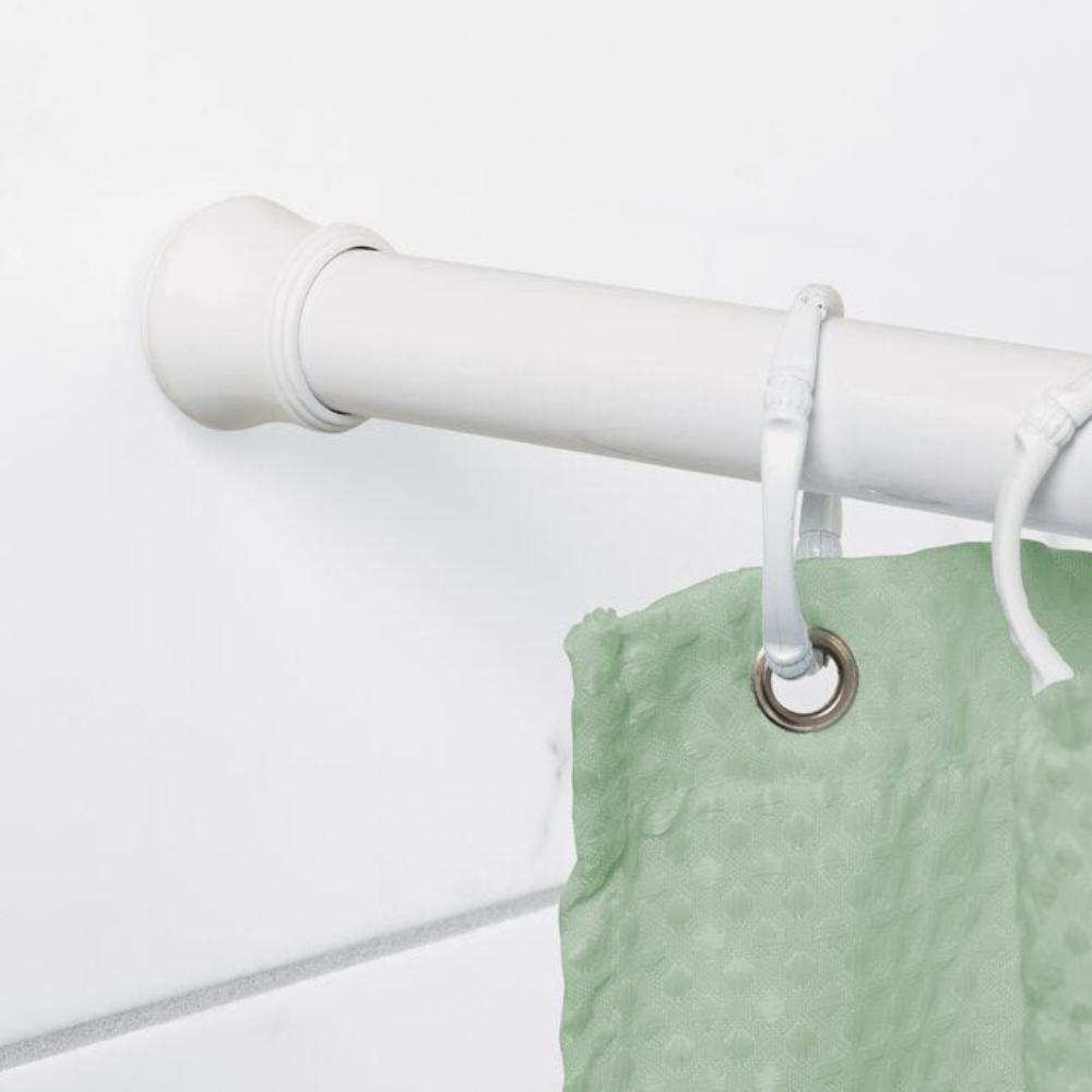 Aventis Curtain Rod - Lightweight Aluminum, No-Drill Installation 1
