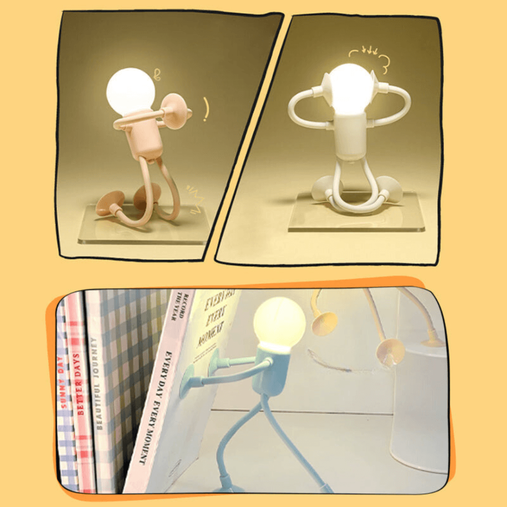 Breeze LED Night Light - Flexible Design, Creative Atmosphere 8