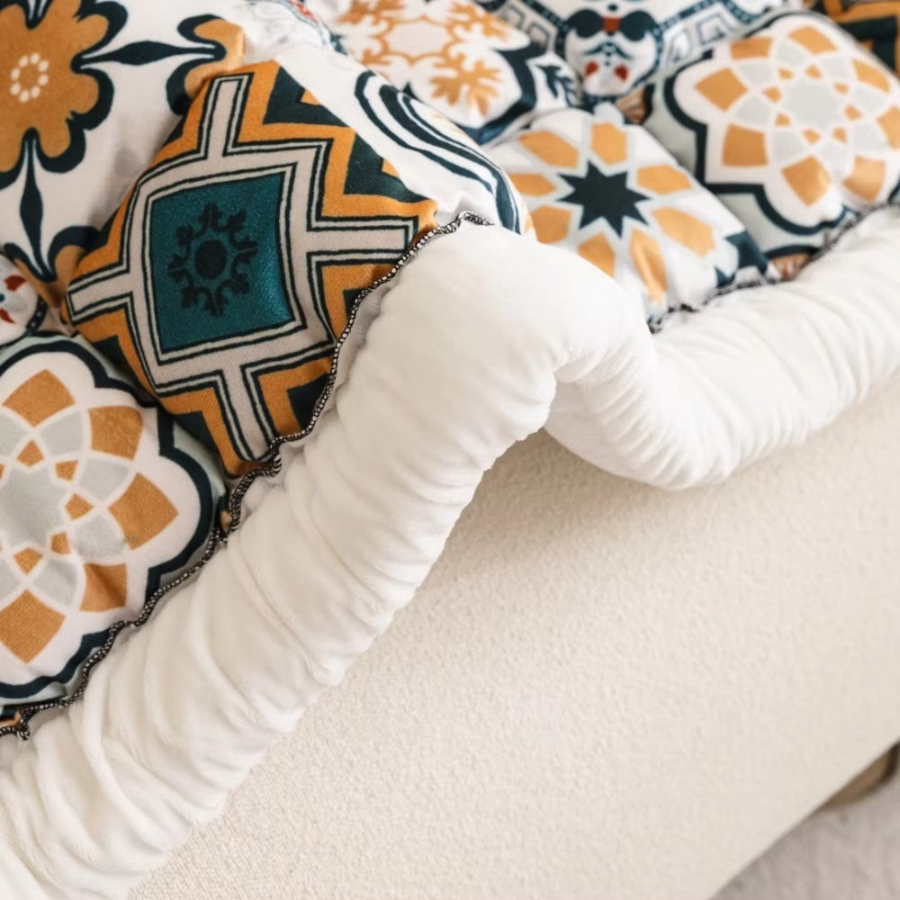 Breeze Sofa Cover - Extra-Thick Microfiber, Bohemian Style 5