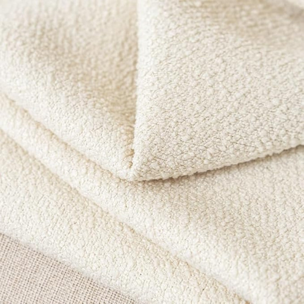 Cleo Sofa Cover - Chenille with Lace Edge, Non-Slip Protection 8