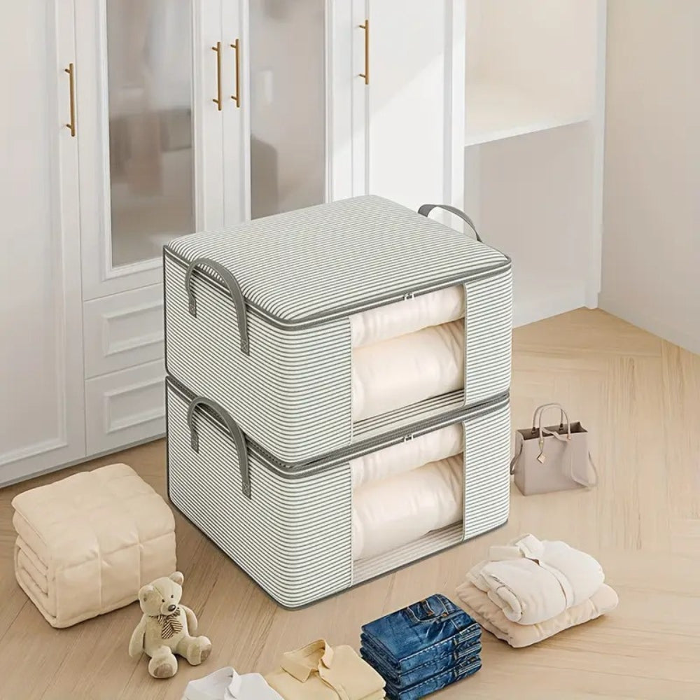 Cleo Storage Bag - Breathable Fabric, Foldable Design 3