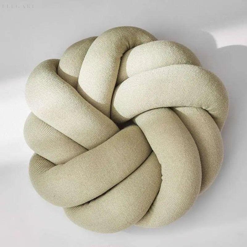 KnotLoom – Handcrafted Cotton Knot Pillow
