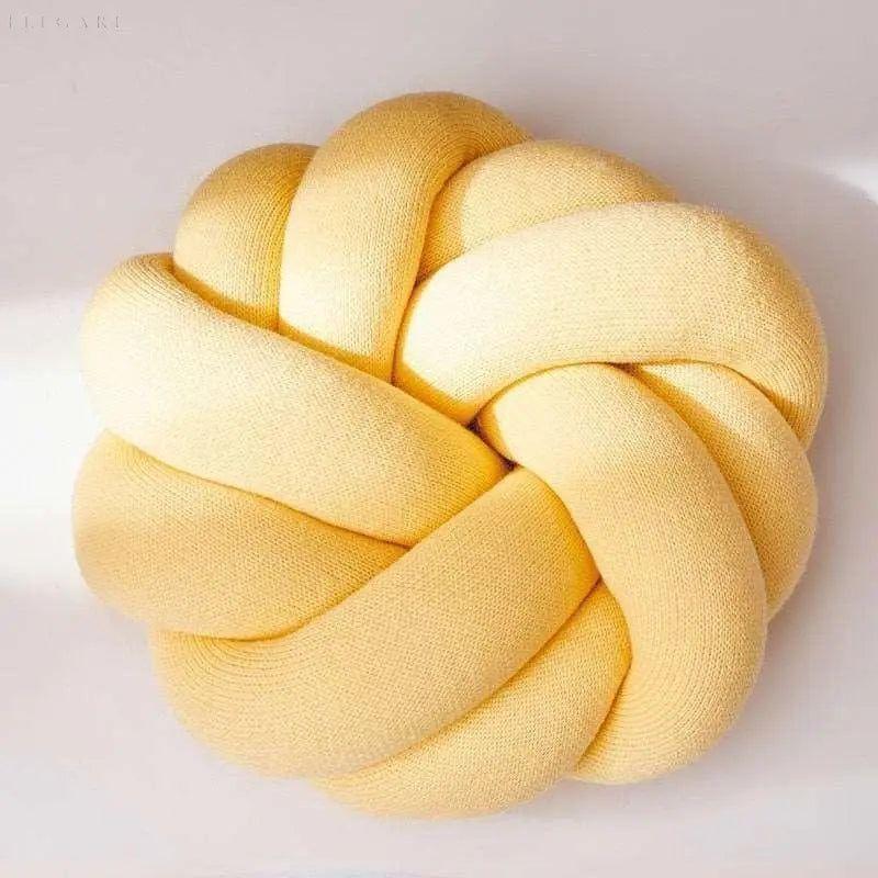 KnotLoom – Handcrafted Cotton Knot Pillow