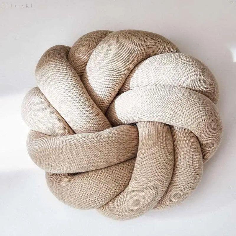 KnotLoom – Handcrafted Cotton Knot Pillow