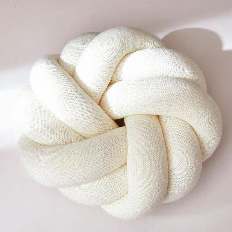 KnotLoom – Handcrafted Cotton Knot Pillow