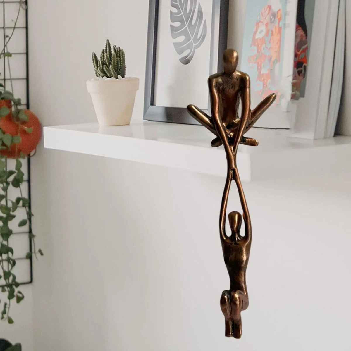 Elysium Love Sculpture - Resin Home Decor, Unique Wall Decor 7