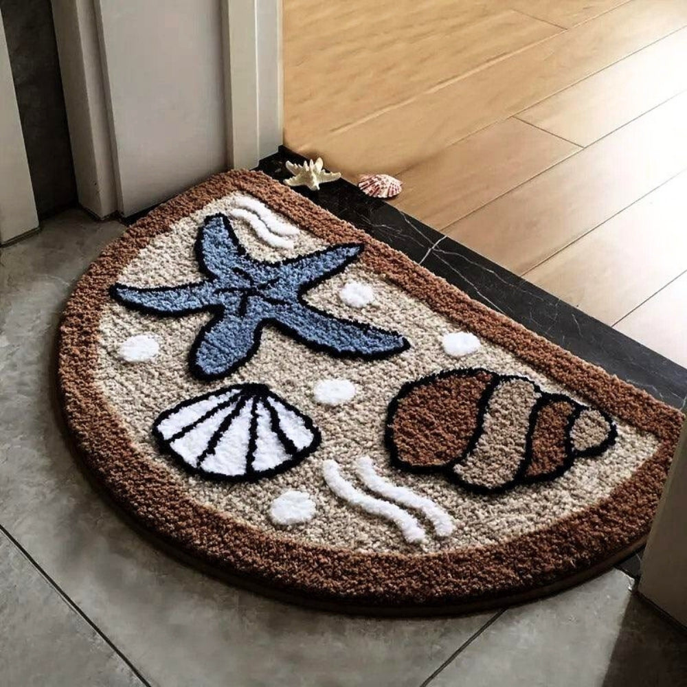 Fuzzy Bath Mat - Non-Slip, Colorful Design 3