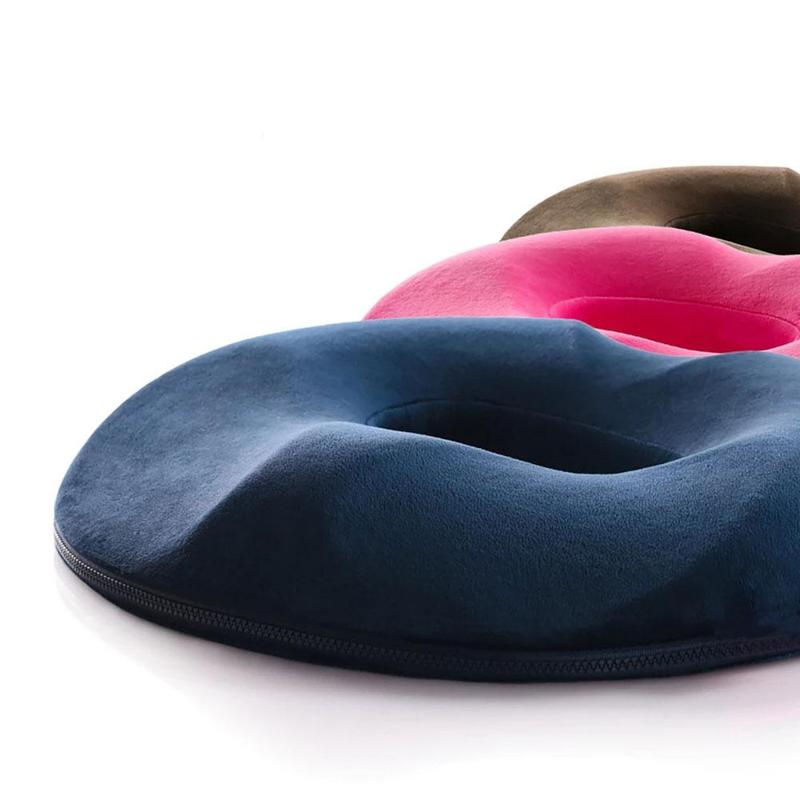Haven Donut Pillow - Memory Foam Coccyx Cushion for Tailbone Pain Relief 1