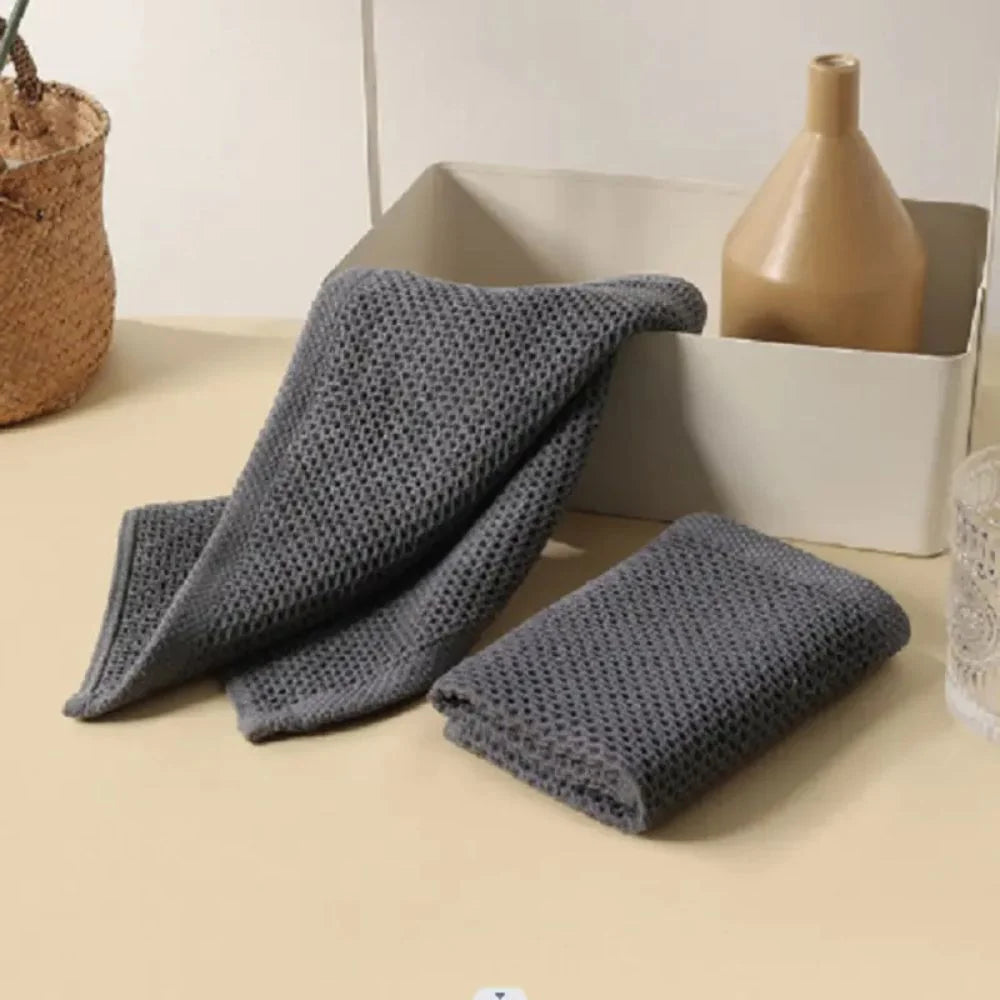 Haven Honeycomb Kitchen Towels - 100% Cotton, Super Absorbent Tea Towels 0