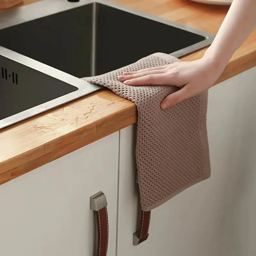 Haven Honeycomb Kitchen Towels - 100% Cotton, Super Absorbent Tea Towels 7