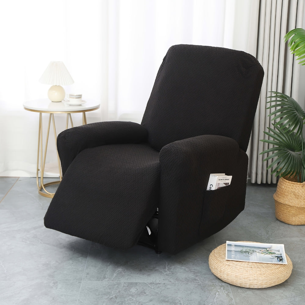 Juno Recliner Chair Cover - Soft Microfiber with Pocket, Fitted Protection 8