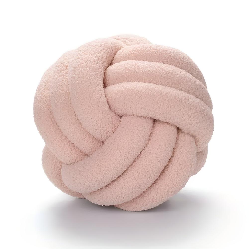 Knotty Cushion - Soft Lambswool, Cozy Flower Design 6