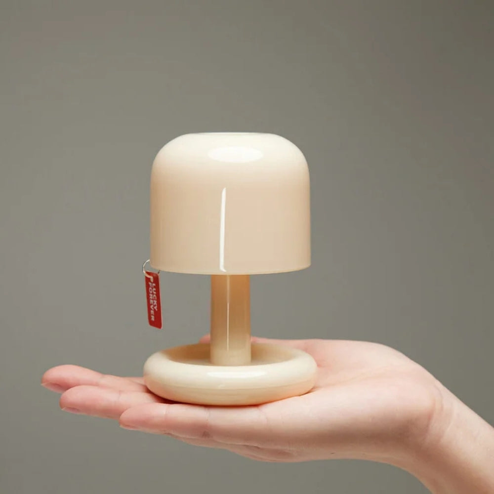 Lumia Mushroom Night Light - Portable PC Lamp, Soft Glow 2