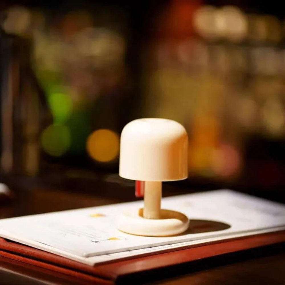 Lumia Mushroom Night Light - Portable PC Lamp, Soft Glow 3