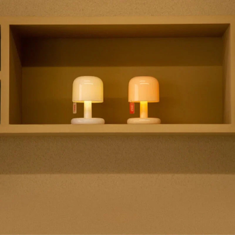 Lumia Mushroom Night Light - Portable PC Lamp, Soft Glow 5