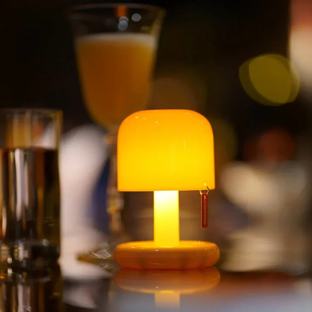 Lumia Mushroom Night Light - Portable PC Lamp, Soft Glow 6