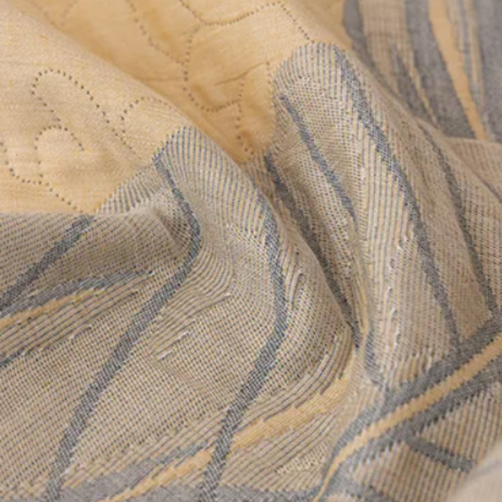 Luna Sofa Cover - Leaf Pattern, Breathable Gauze, All-Season Protection 4