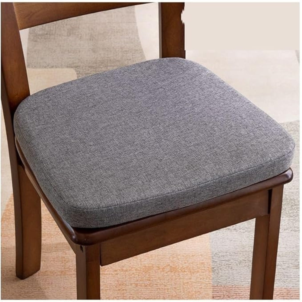 Lunari Chair Cushion - Microfiber Blend, Tufted Design for Dining and Patio Chairs 7