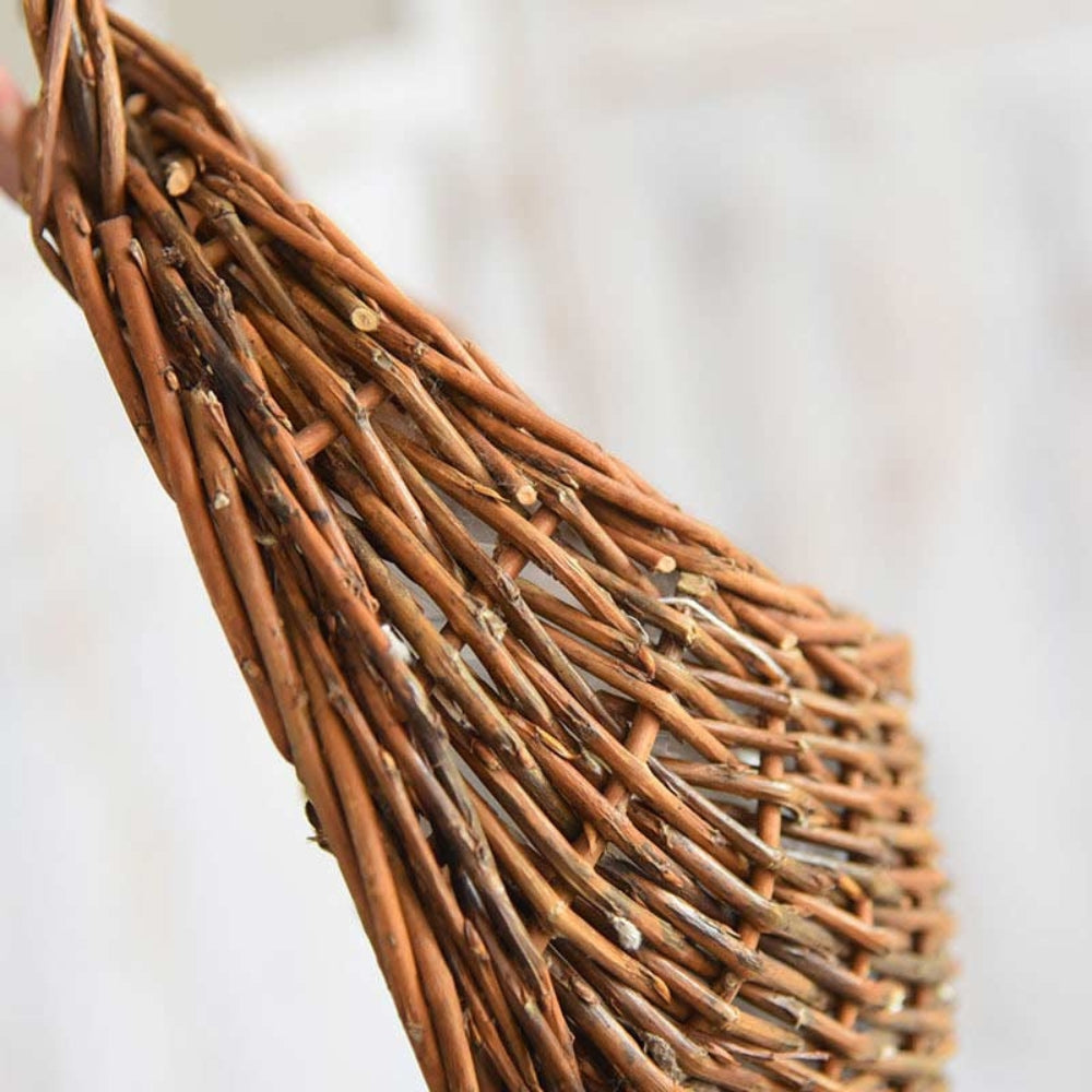 WillowNest Basket - Hanging Storage Basket - Rustic Style - Natural Decor