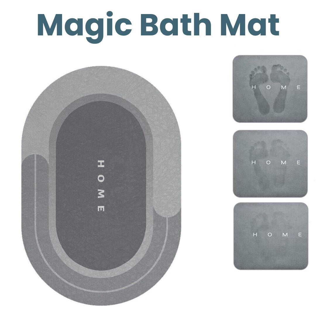Maverick Bath Mat - Super Absorbent Non-Slip Design 4