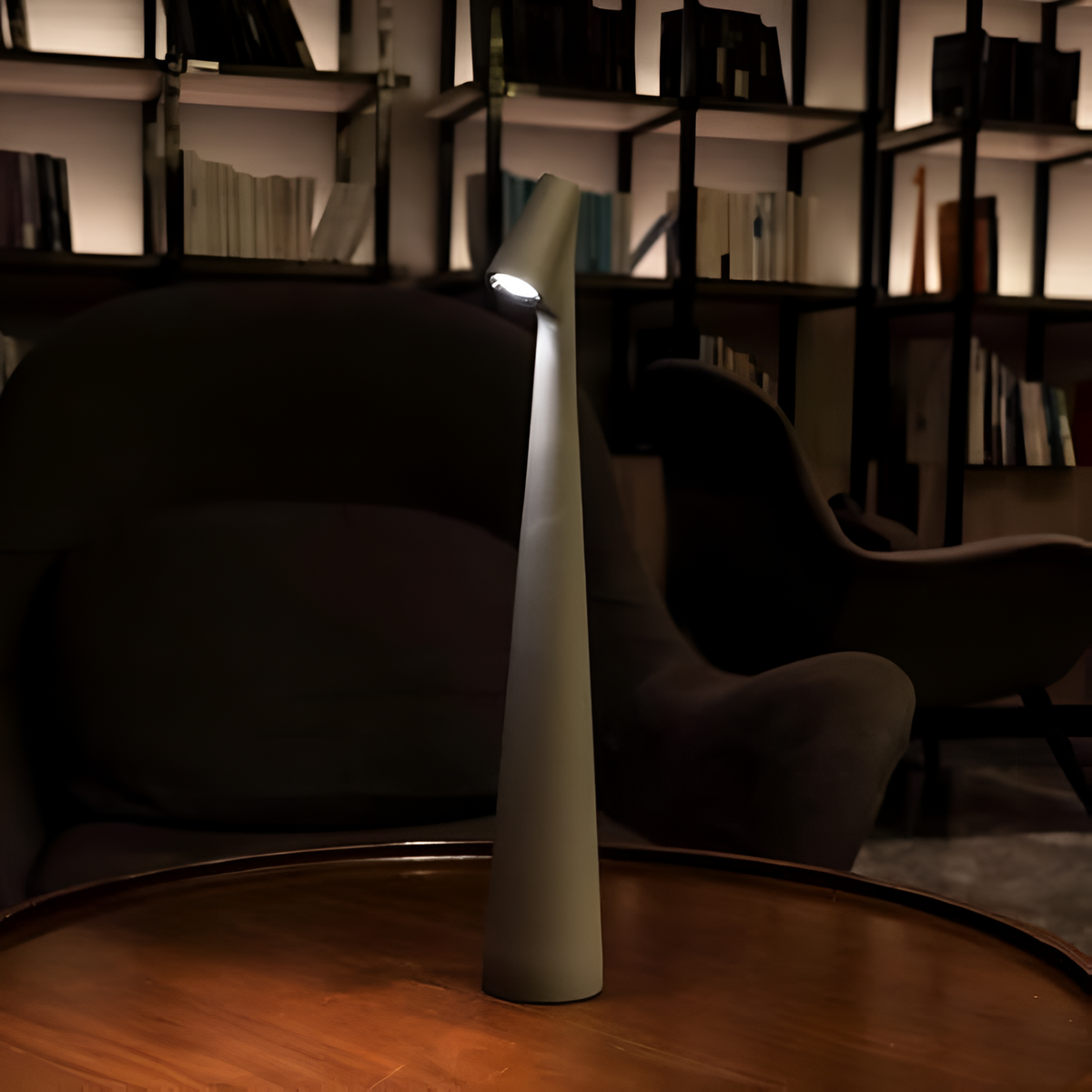 Mira Table Lamp - Cordless Dimmable LED, Nordic Design 8