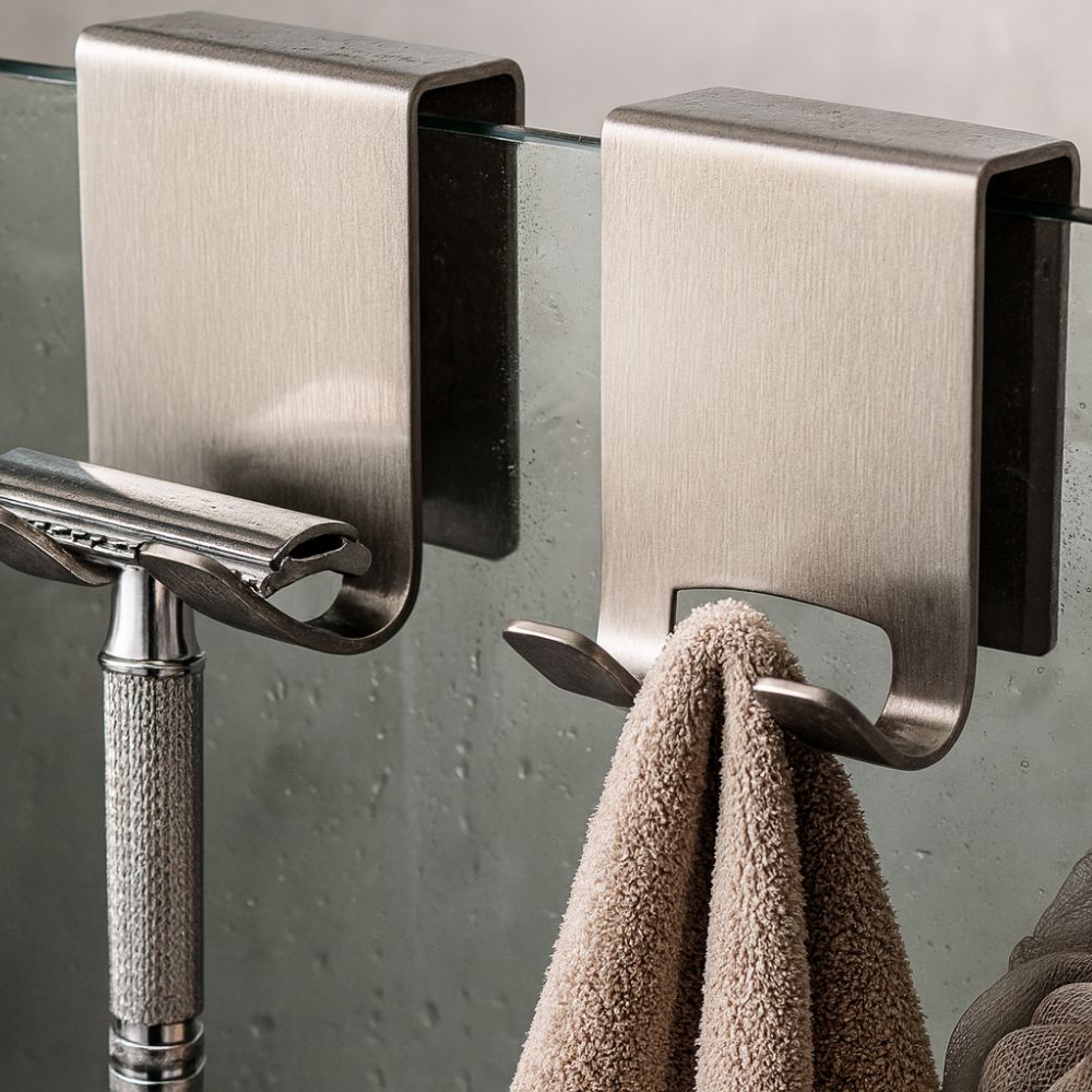Oriana Shower Hooks - Durable Stainless Steel, Space-Saving Design 1
