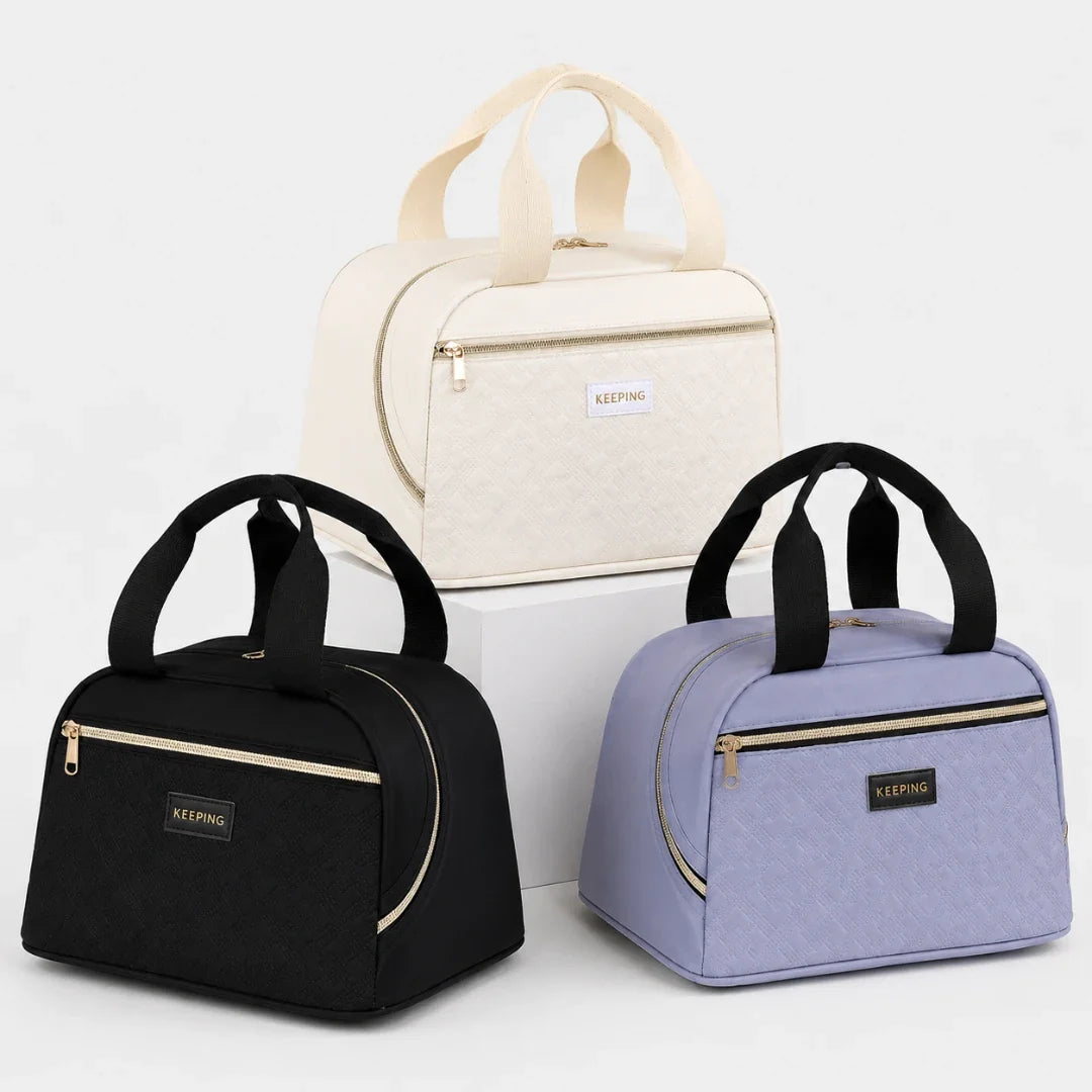 Paxon Lunch Box Tote - Insulated Oxford Cloth, Lightweight and Spacious 1