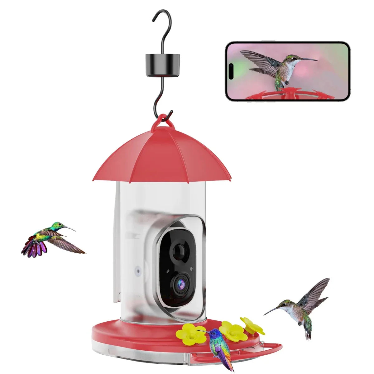 SkyFeeder Cam – Smart Bird Feeder with Camera – Outdoor Observation Station