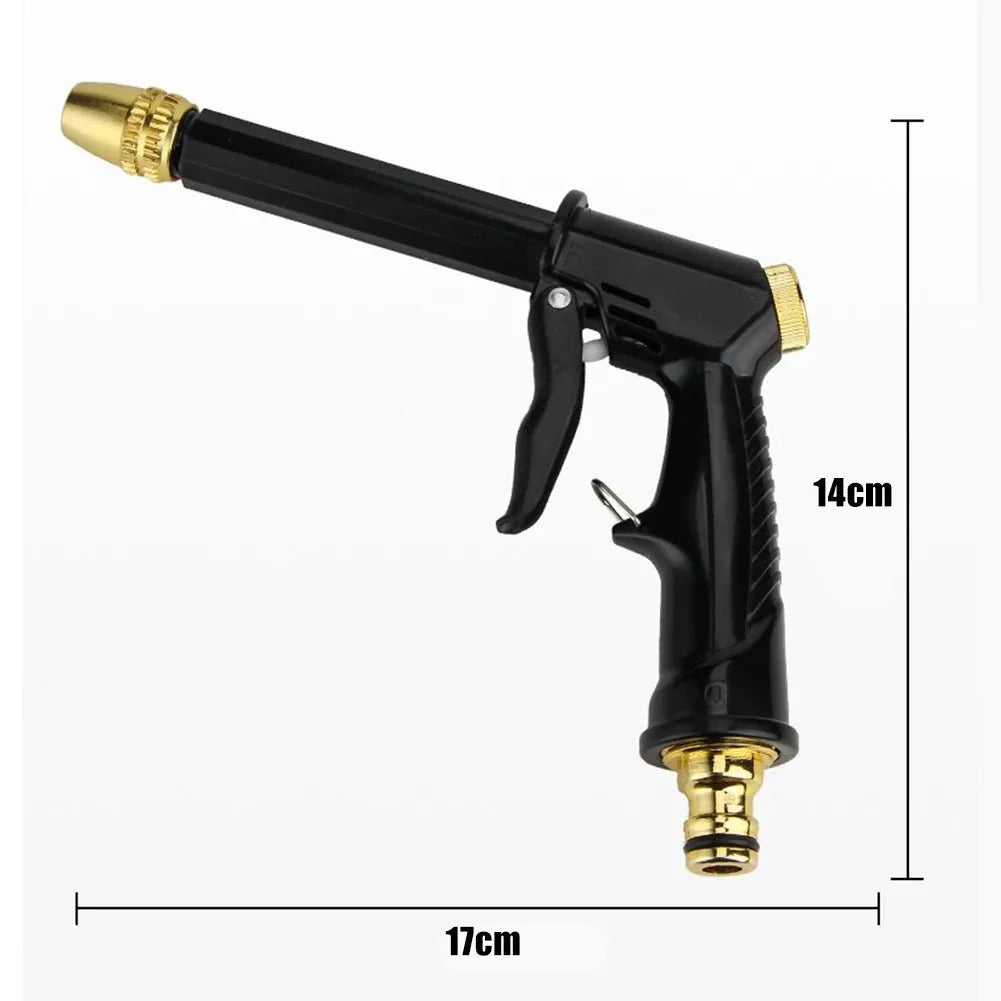 PowerFlow Nozzle - Water Spray Gun - Garden Style - Adjustable Jet