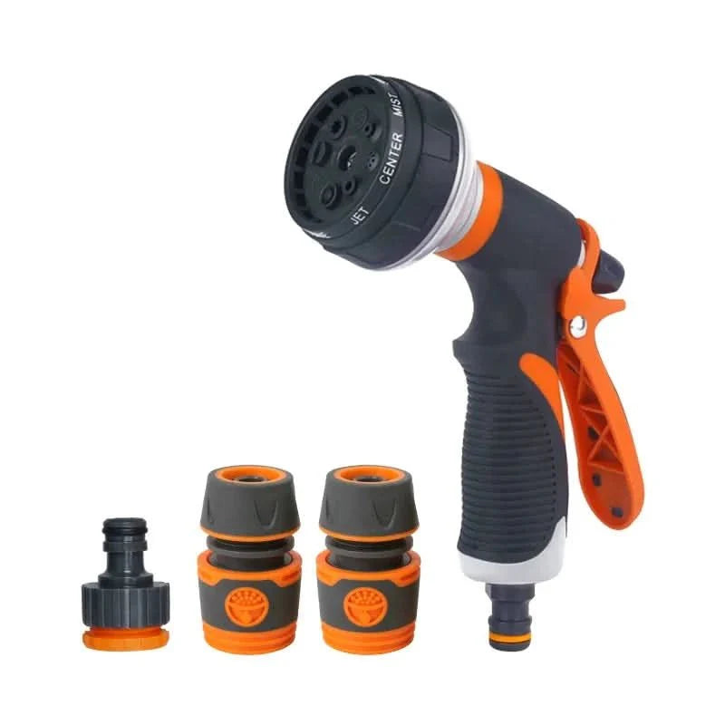 SprayMaster Pro - Garden Spray Gun - Utility Style - 8 Mode Control