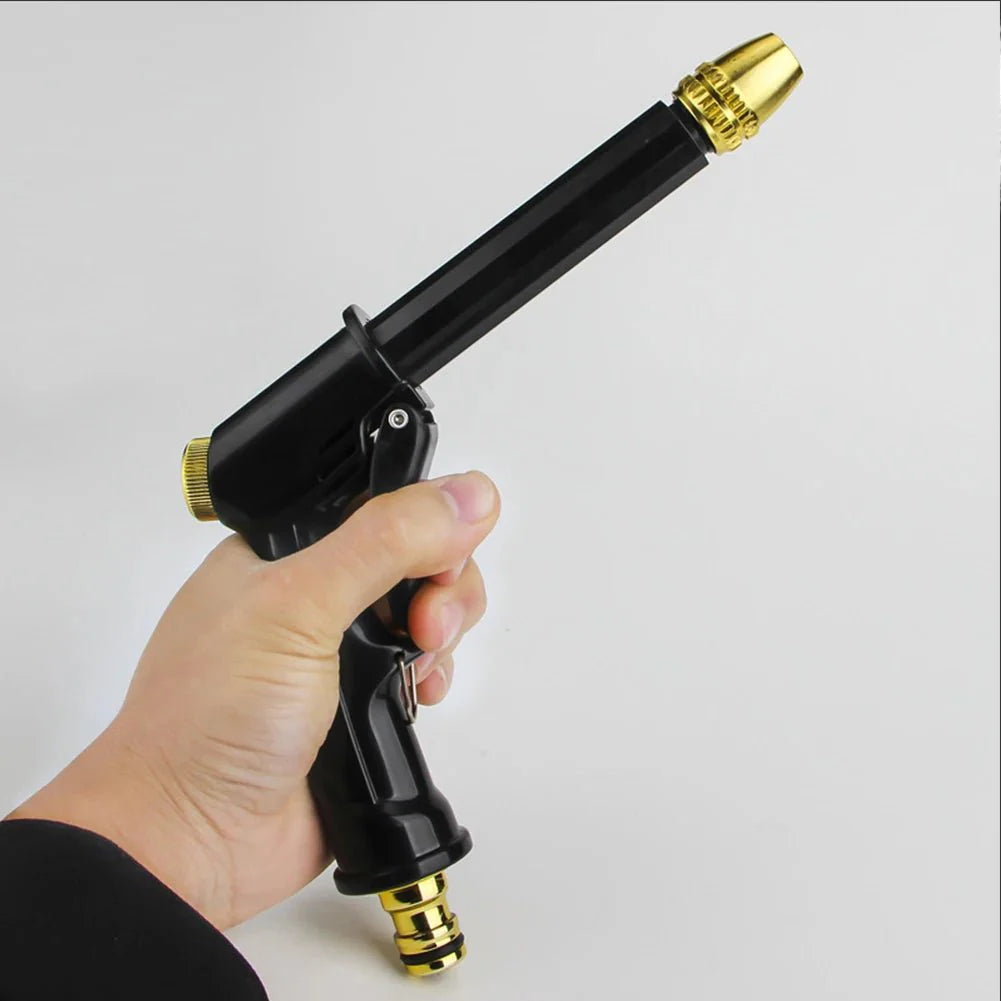 PowerFlow Nozzle - Water Spray Gun - Garden Style - Adjustable Jet