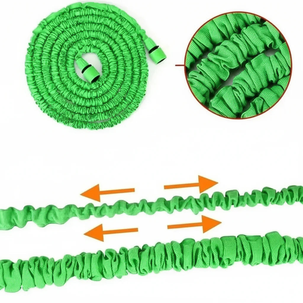FlexFlow Hose - Expandable Garden Hose - Compact Style - Kink Free