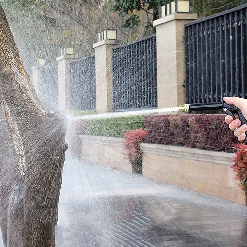 PowerFlow Nozzle - Water Spray Gun - Garden Style - Adjustable Jet