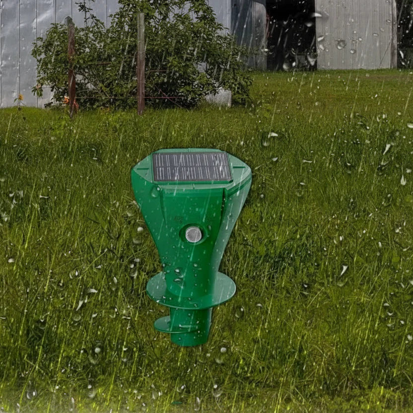 GroundGuard Repeller - Solar Mole Repellent - Garden Style - Silent Protection