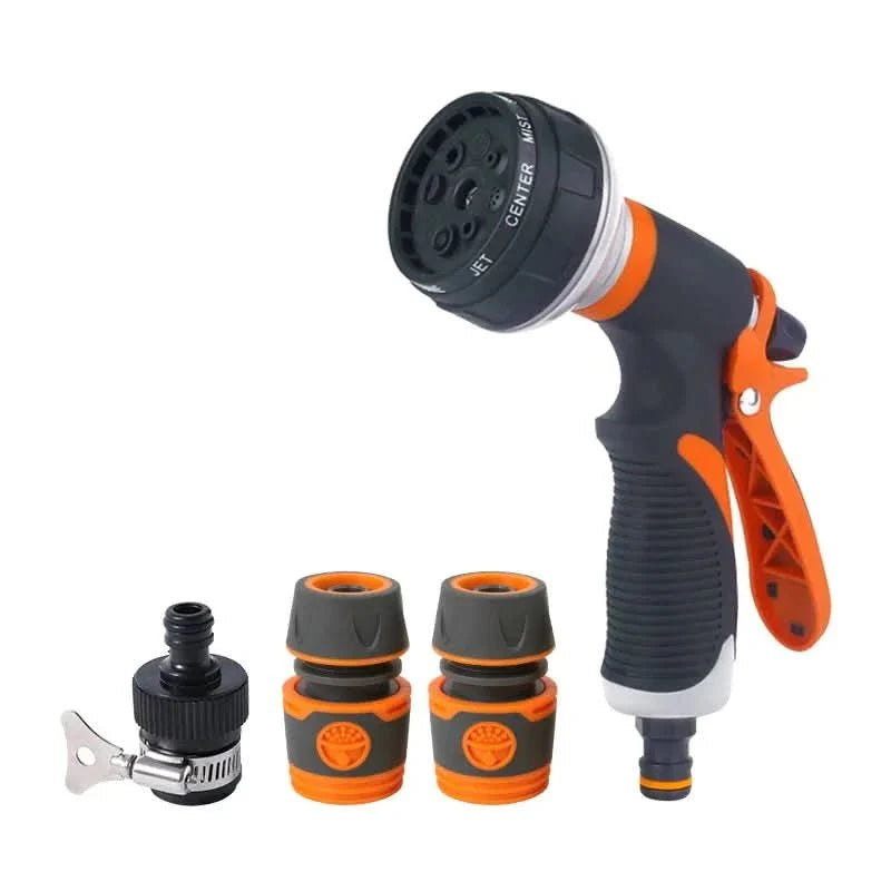 SprayMaster Pro - Garden Spray Gun - Utility Style - 8 Mode Control