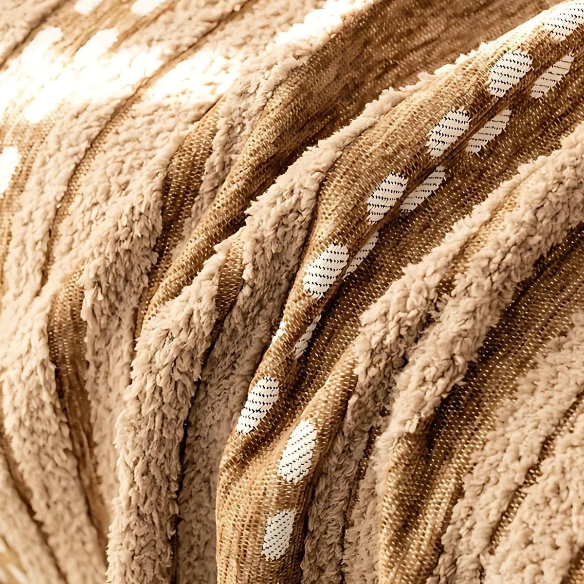Sahara Sofa Cover - Plush Microfiber, Boho Design 4