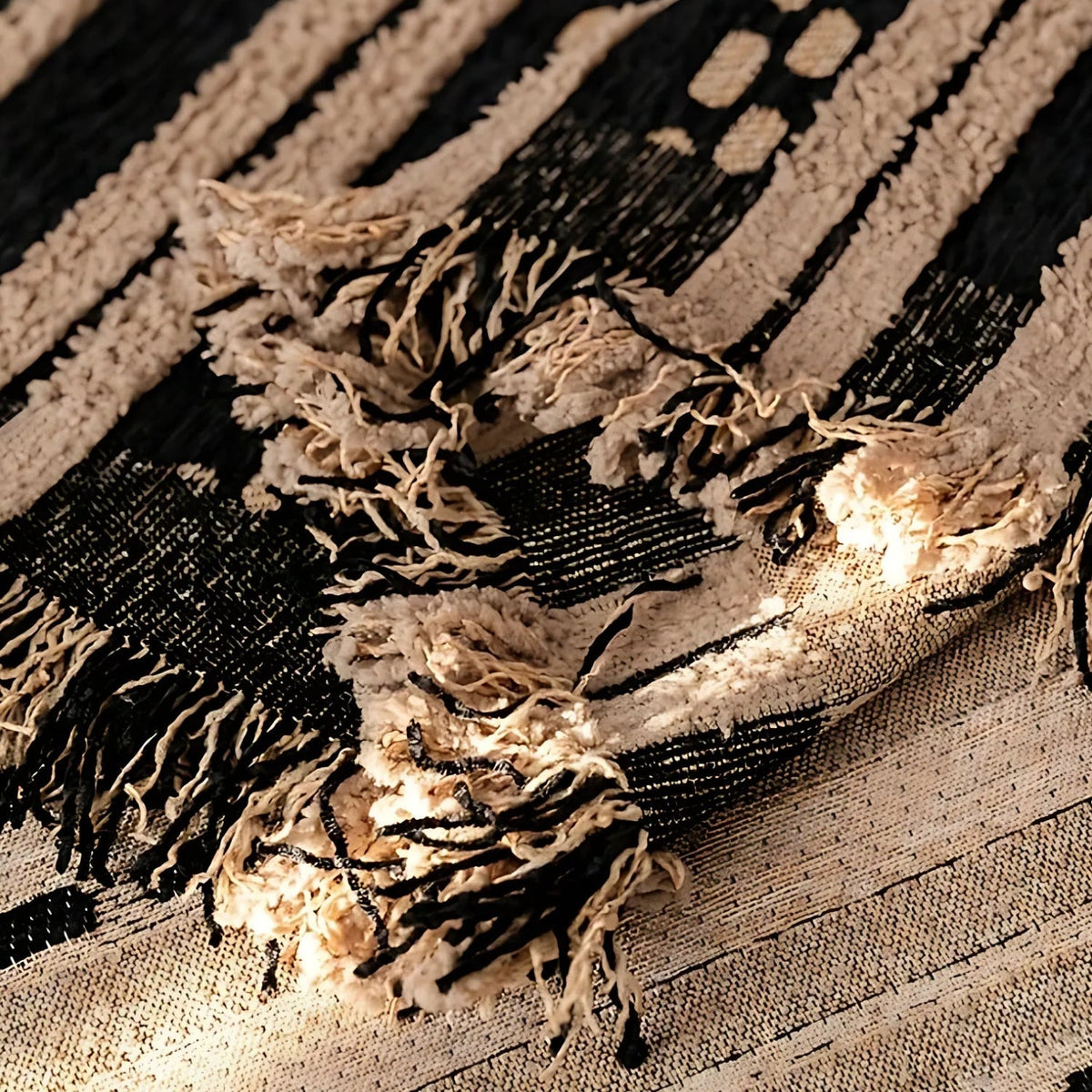 Sahara Sofa Cover - Plush Microfiber, Boho Design 5
