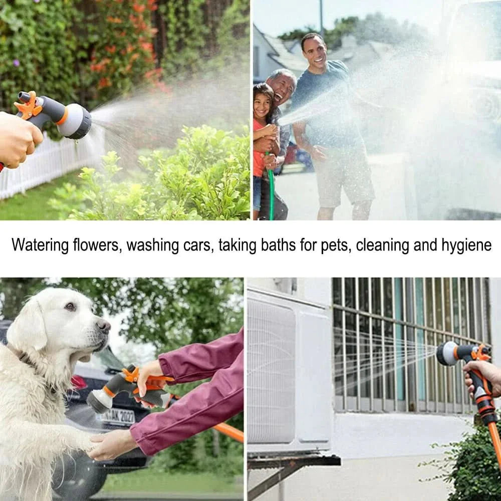 SprayMaster Pro - Garden Spray Gun - Utility Style - 8 Mode Control