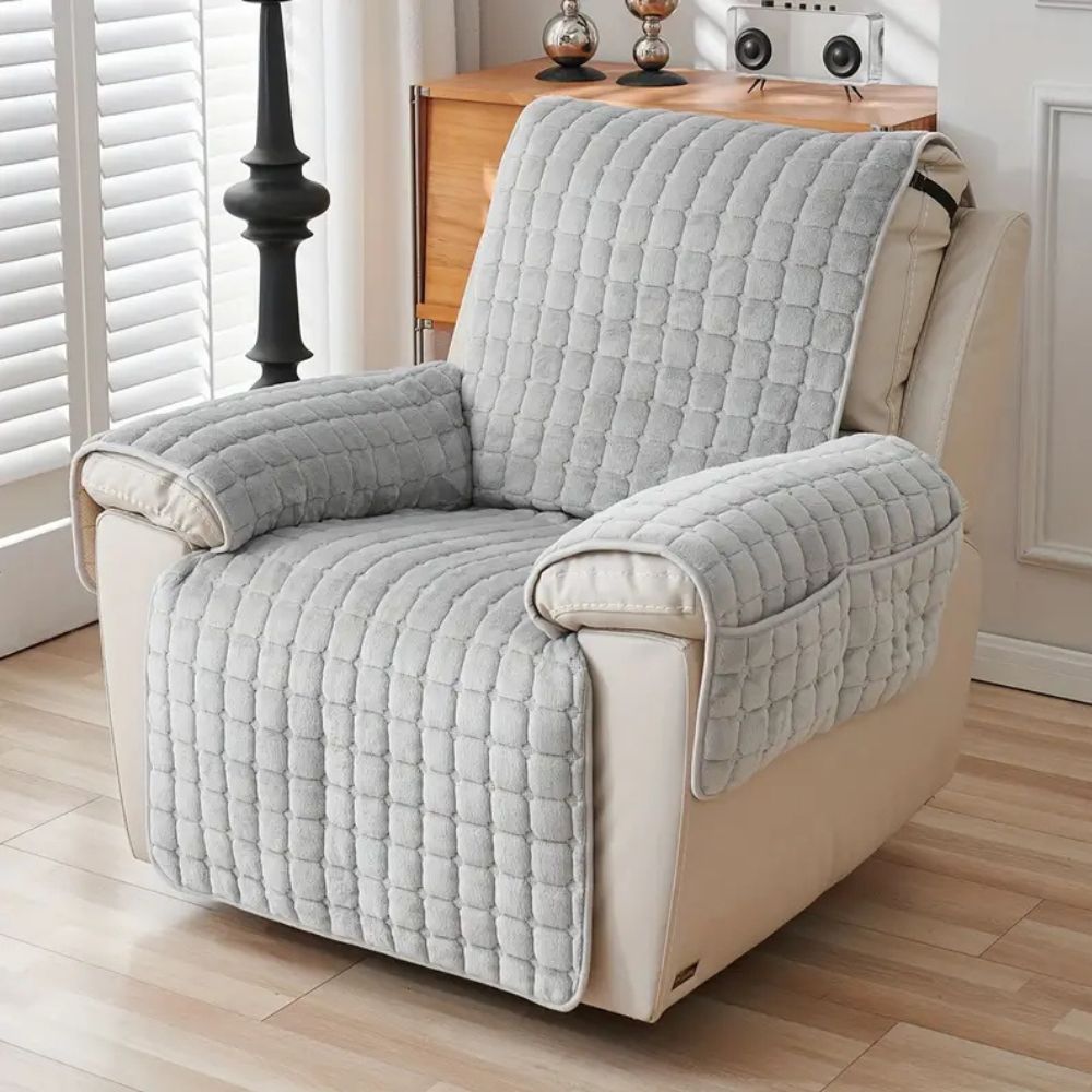 Sierra Recliner Cover - Microfiber Blend, Non-Slip Fit, Pet Friendly 0