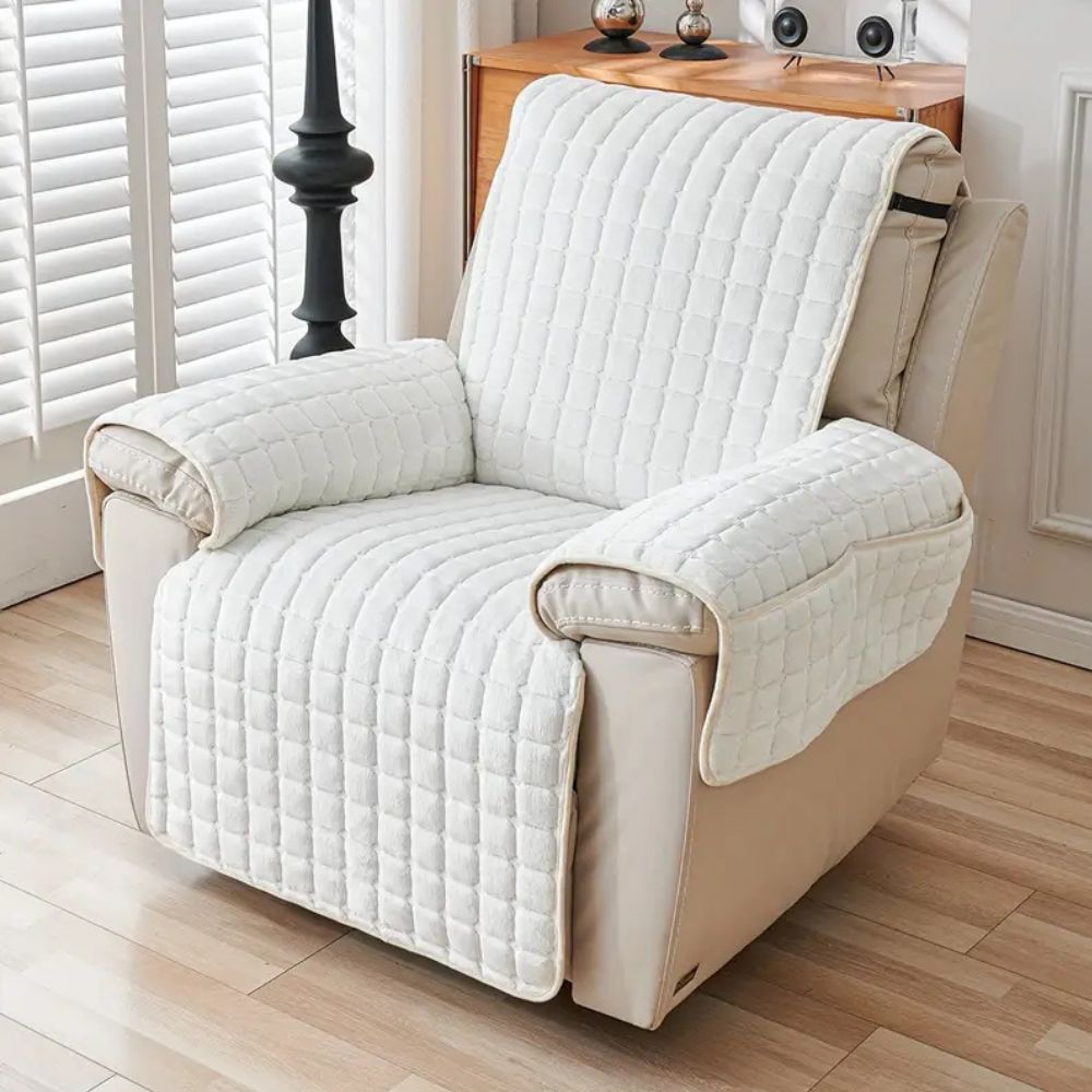 Sierra Recliner Cover - Microfiber Blend, Non-Slip Fit, Pet Friendly 10