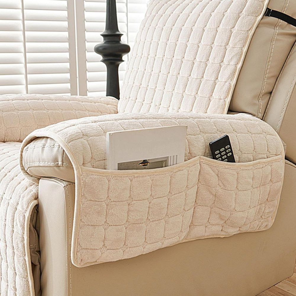 Sierra Recliner Cover - Microfiber Blend, Non-Slip Fit, Pet Friendly 7