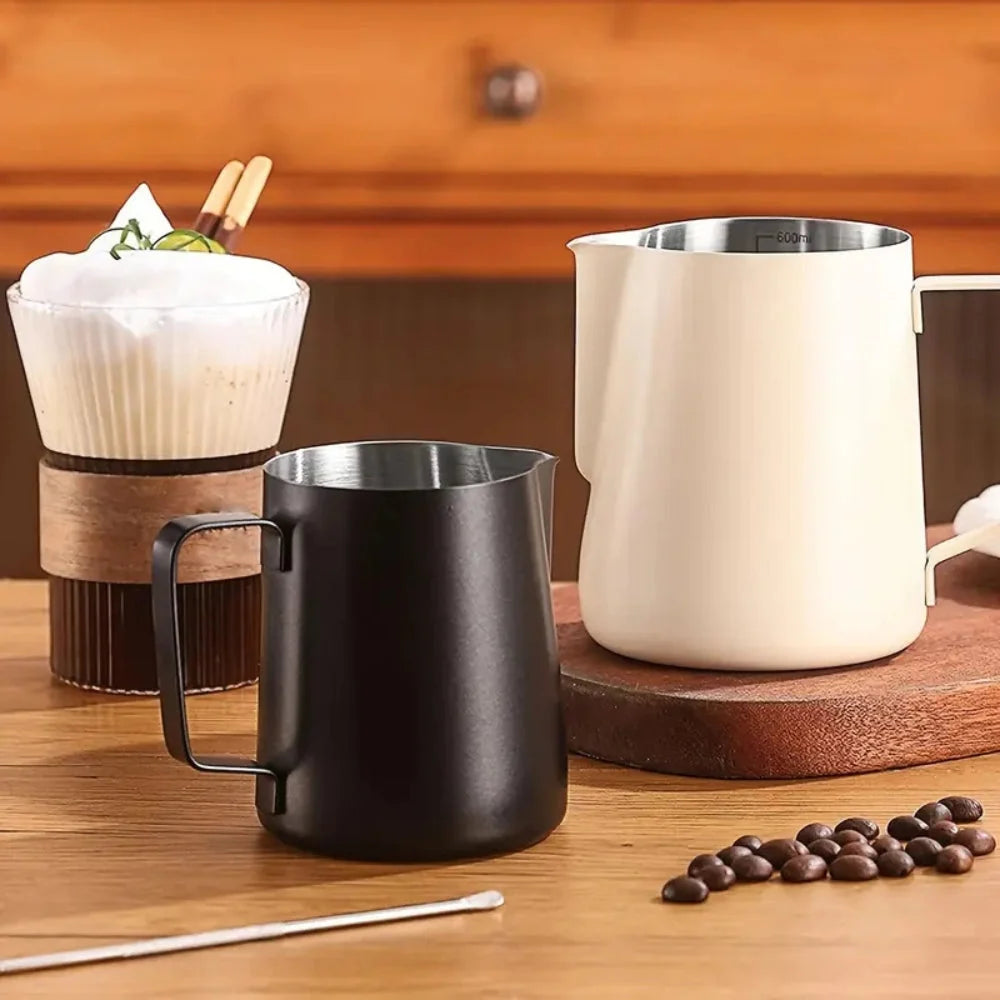 Sorin Milk Frothing Pitcher - Stainless Steel, Durable Design for Latte Art 1