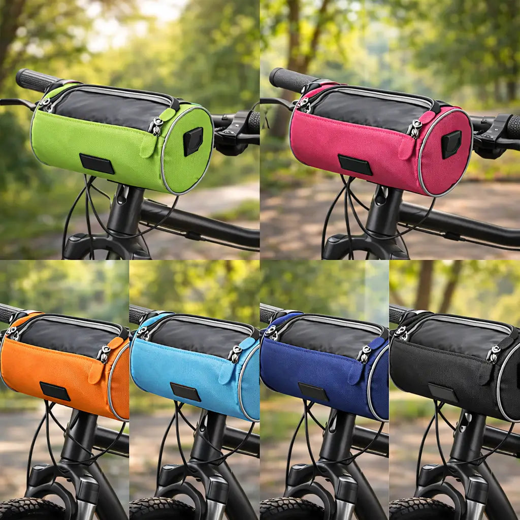 Tourix Handlebar Bag - Nylon with Touchscreen Phone Compartment 4