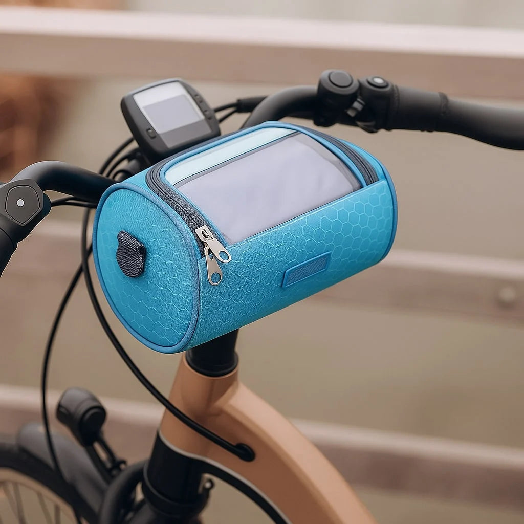 Tourix Handlebar Bag - Nylon with Touchscreen Phone Compartment 9